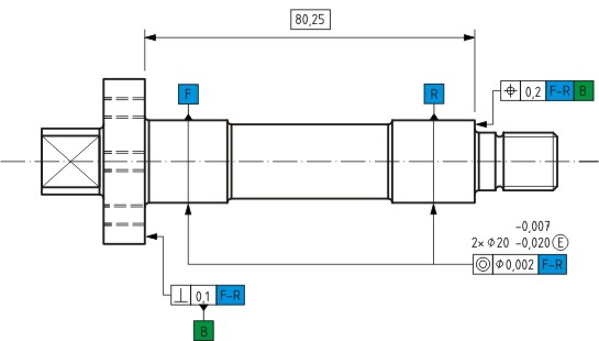 GPS engineering drawing example